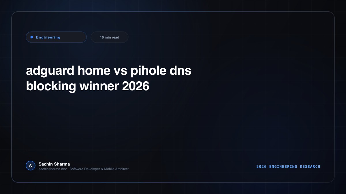 AdGuard Home vs Pi-hole in 2026: The Definitive DNS Filtering Showdown