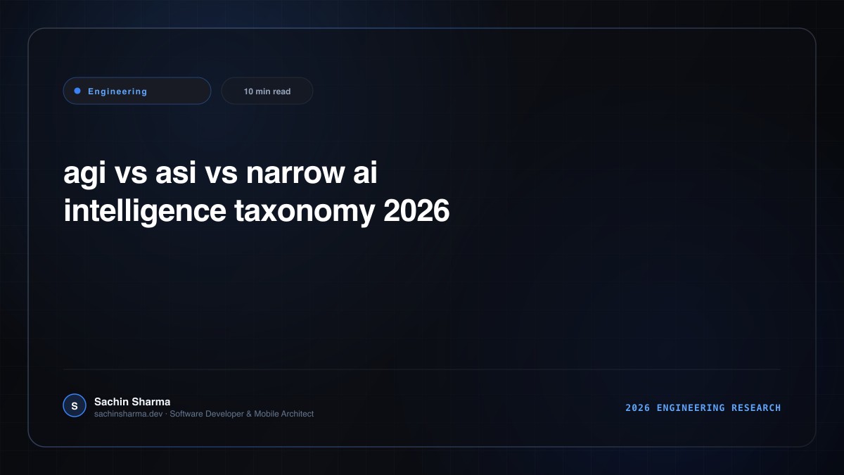 AGI vs ASI vs Narrow AI: Student, Polymath Professor, and Alien Scientist (2026)