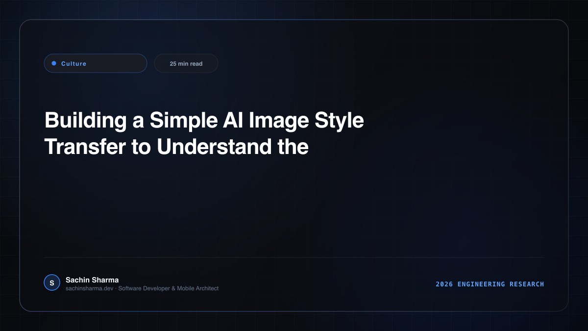 Building a Simple AI Image Style Transfer to Understand the 'Toyification' Trend