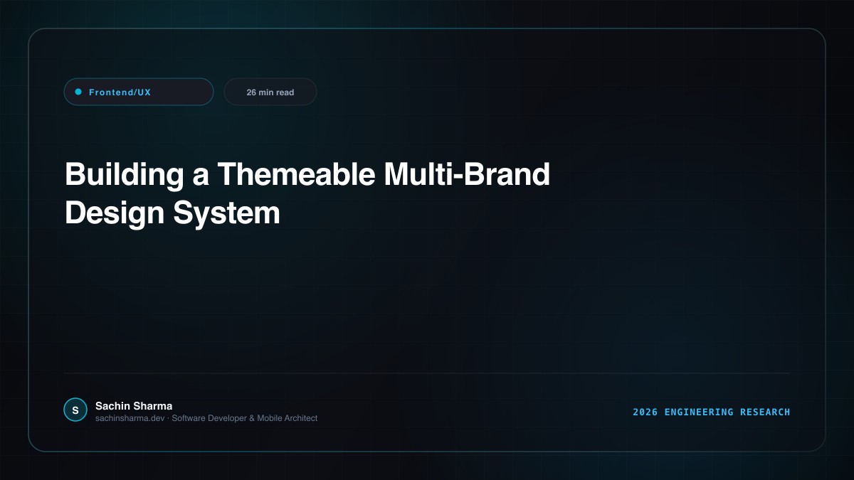 Building a Themeable Multi-Brand Design System