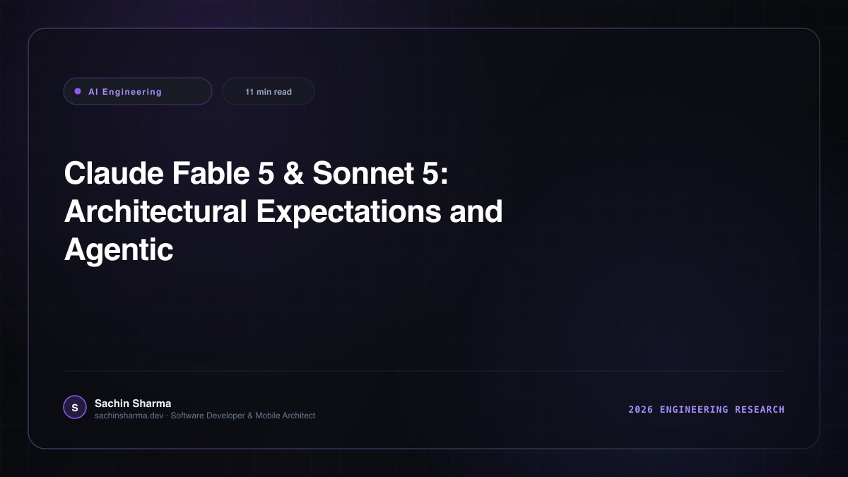 Claude Fable 5 & Sonnet 5: Architectural Expectations and Agentic Breakthroughs