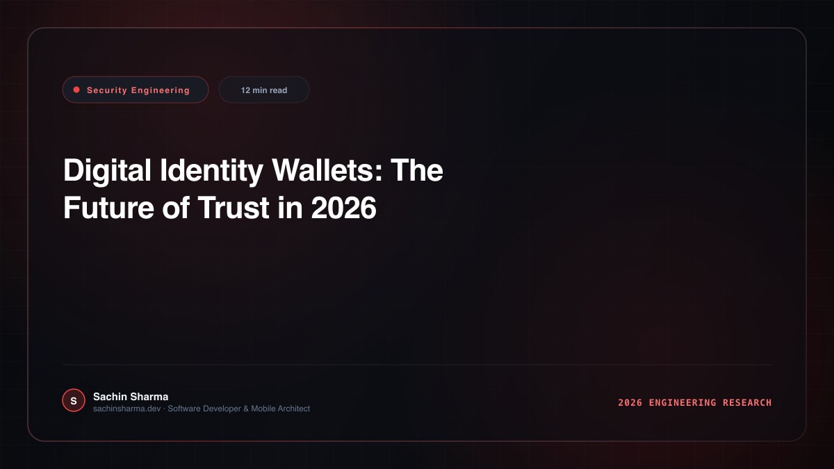Digital Identity Wallets: The Future of Trust in 2026