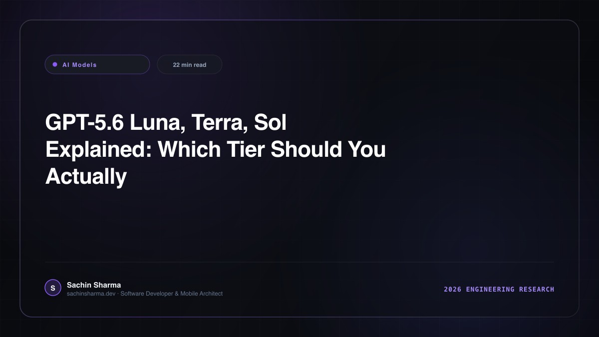 GPT-5.6 Luna, Terra, Sol Explained: Which Tier Should You Actually Pay For?
