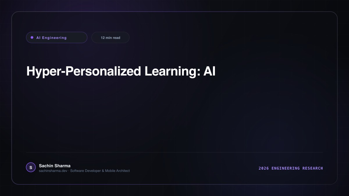 Hyper-Personalized Learning: AI's Gift to Education in 2026