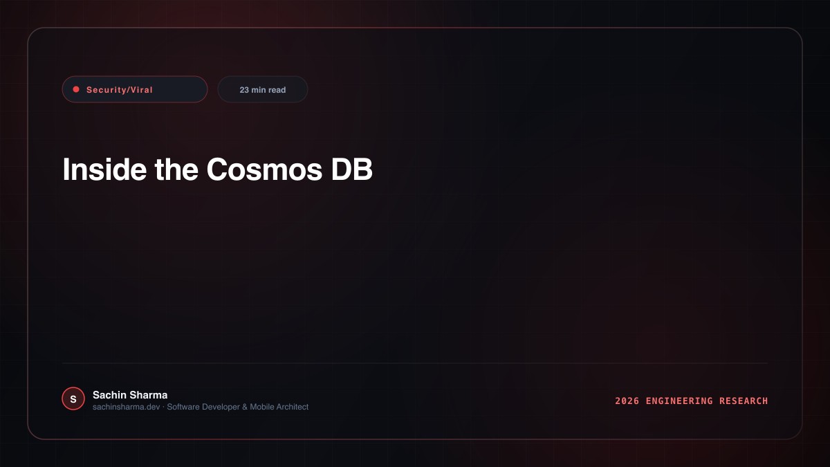 Inside the Cosmos DB 'CosmosEscape' Master Key Exposure: What Went Wrong