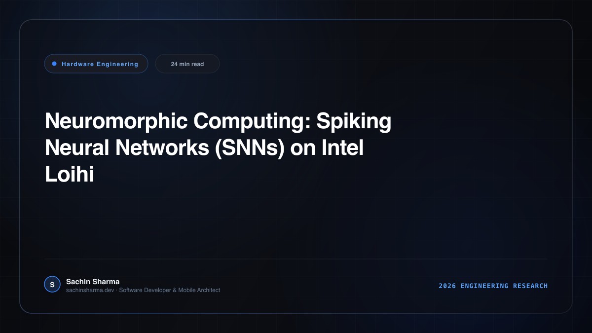 Neuromorphic Computing: Spiking Neural Networks (SNNs) on Intel Loihi 3