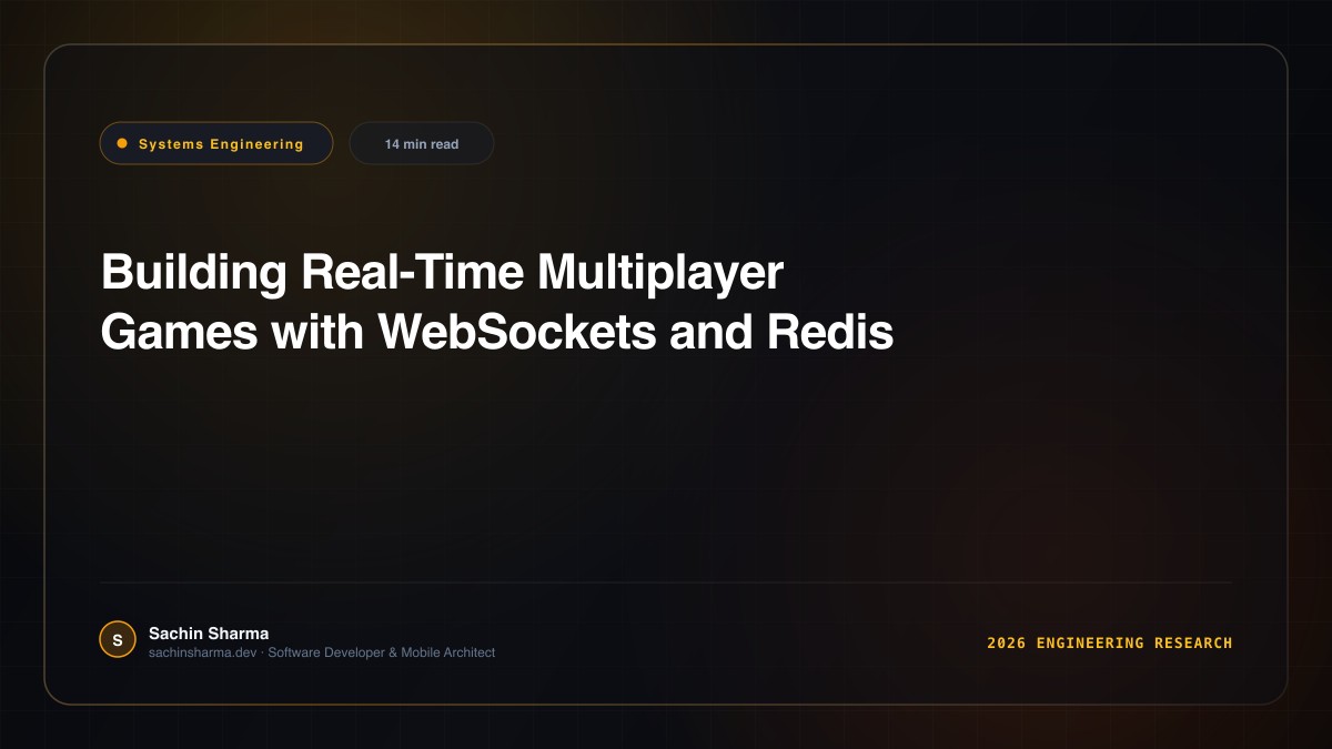 Building Real-Time Multiplayer Games with WebSockets and Redis