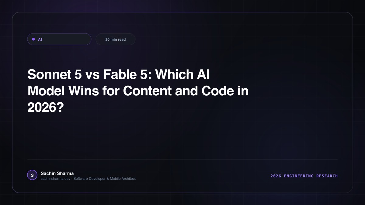 Sonnet 5 vs Fable 5: Which AI Model Wins for Content and Code in 2026?