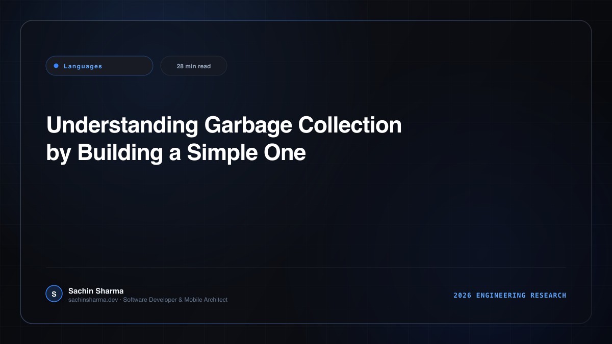 Understanding Garbage Collection by Building a Simple One