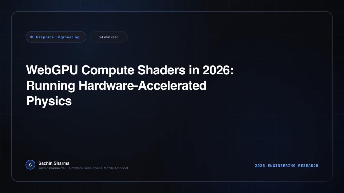 WebGPU Compute Shaders in 2026: Running Hardware-Accelerated Physics & ML in the Browser