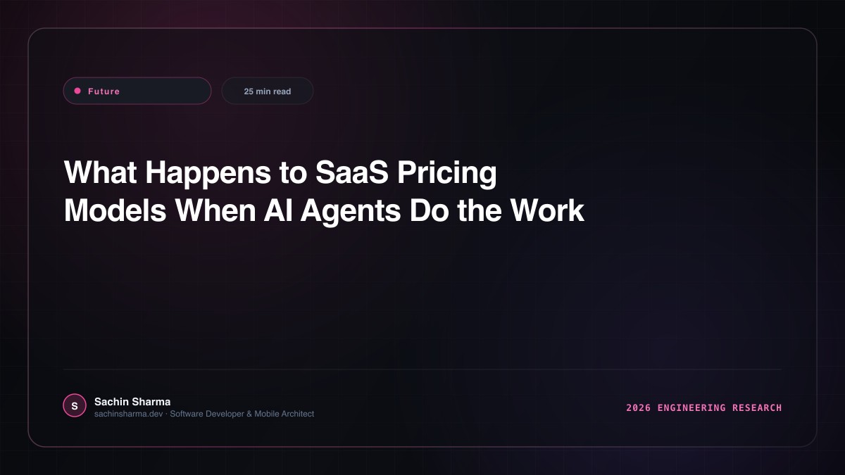 What Happens to SaaS Pricing Models When AI Agents Do the Work
