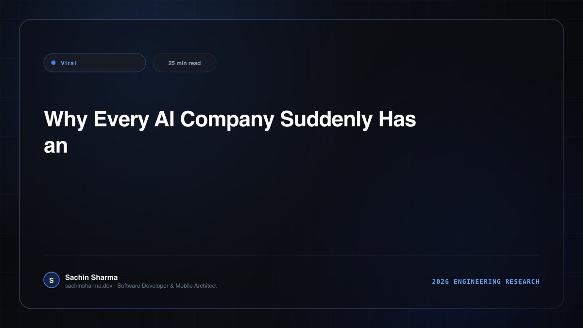 Why Every AI Company Suddenly Has an 'Agent' Product in 2026