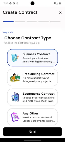 Aashwasan - Gig & Contract Management - 11