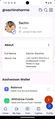 Aashwasan - Gig & Contract Management - 12