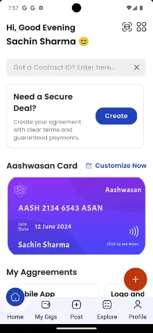 Aashwasan - Gig & Contract Management - 7