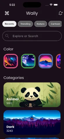 Wallly - 4K Wallpapers screen 2